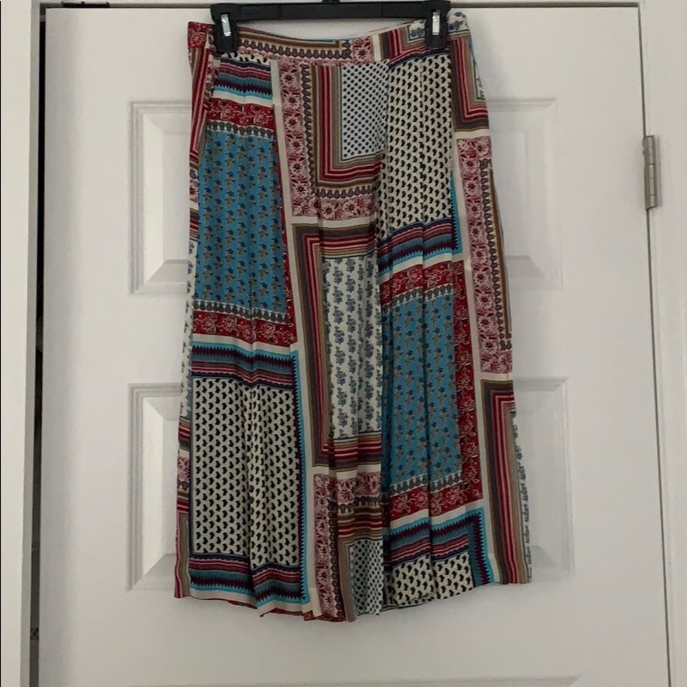 Zara Print Culottes